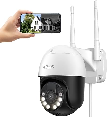 ieGeek Caméra de Surveillance 1080P