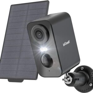 ieGeek - Camera de surveillance solaire WiFi Exterieure sans Fil