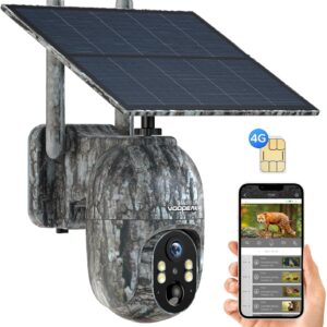 Caméra de Chasse 4G Solaire avec Carte SIM