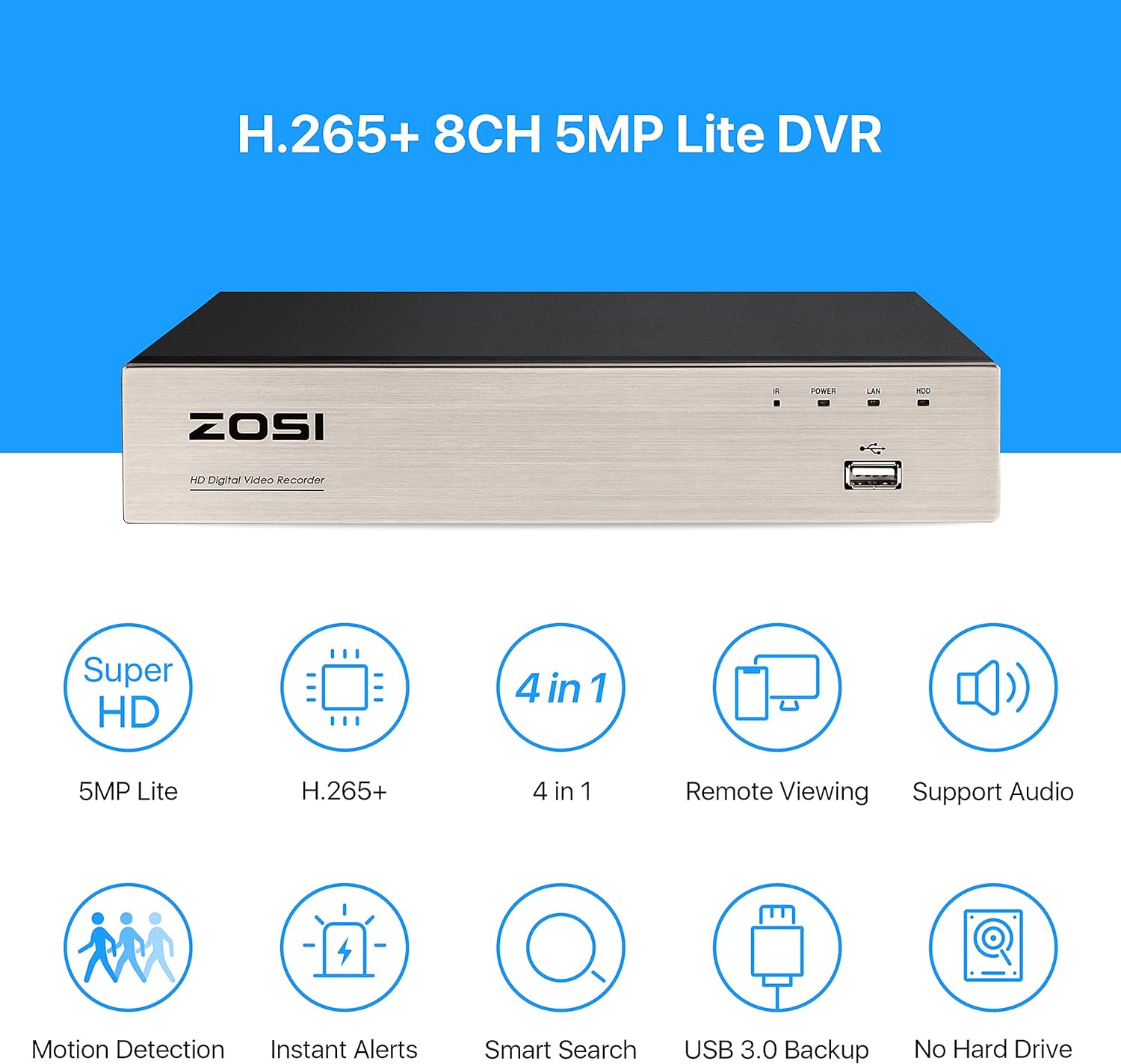Kit de 4 Caméras de Surveillance 4K pour Sécurité Extérieure de Magasin – Image 7