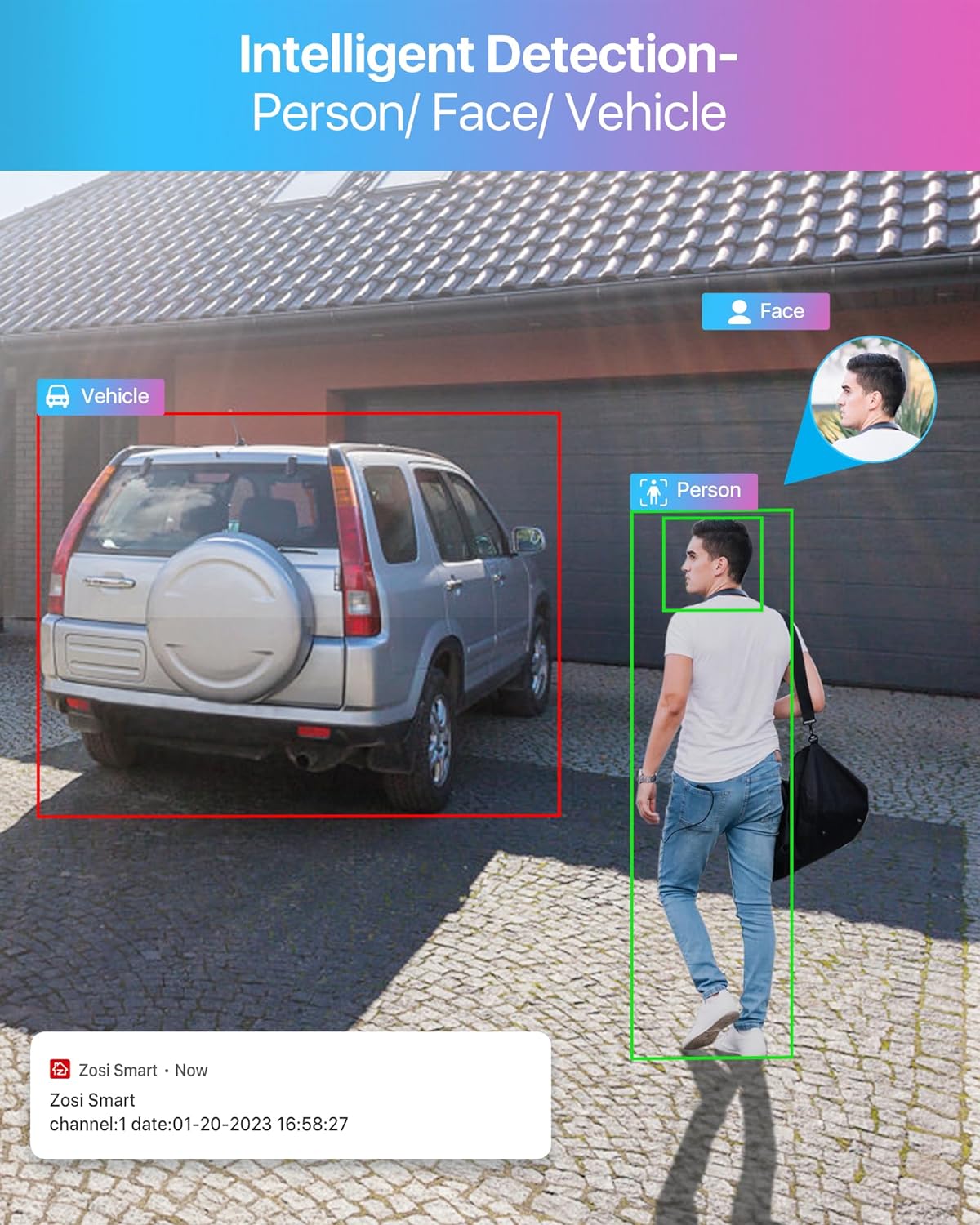 Kit 8 Caméras de Surveillances Extérieure pour Magasin - Full HD 4K – Image 2