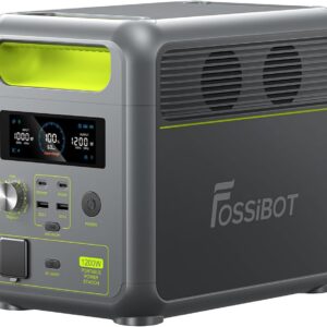 Fossibot F1200 : Station électrique d'Énergie Portable Puissante pour une Autonomie Maximale