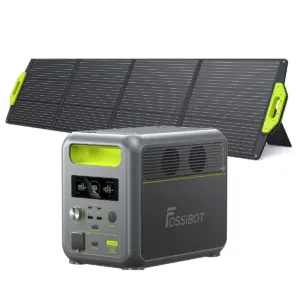 Fossibot F1200 avec panneau solaire - Batterie Nomade