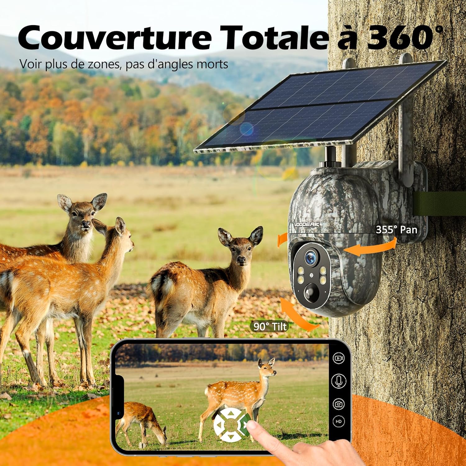 Caméra de Chasse 4G Solaire avec Carte SIM – Image 3