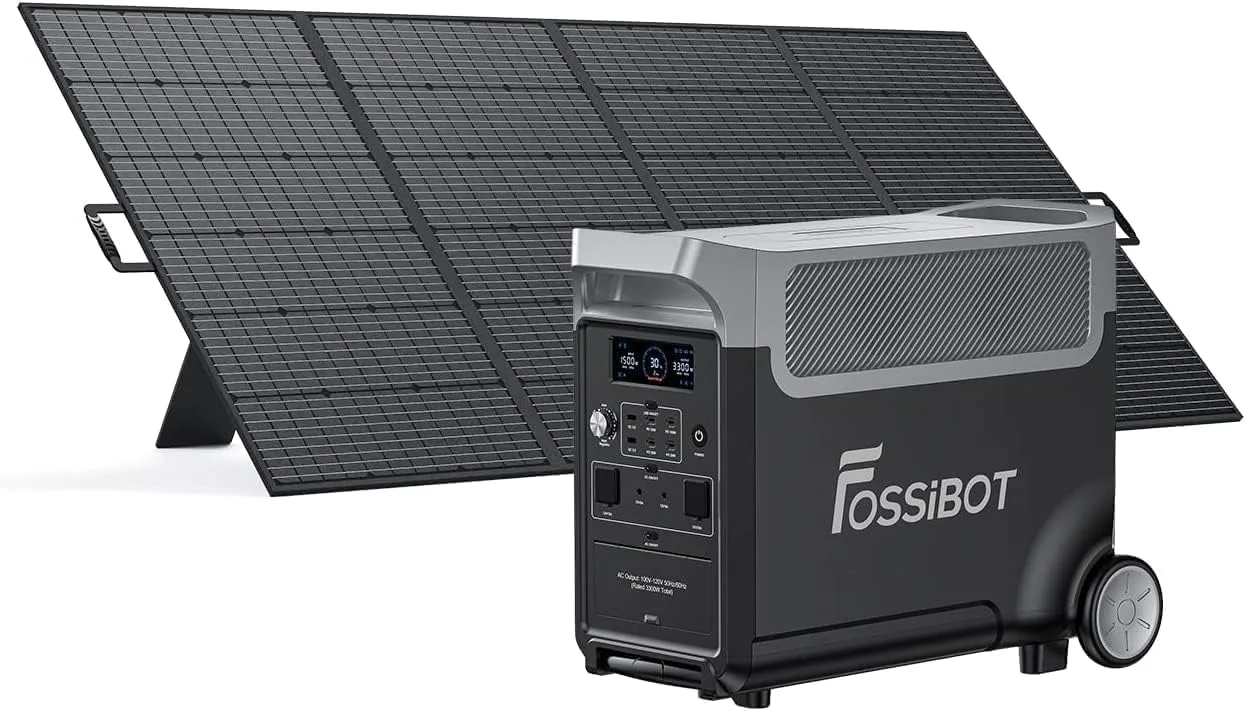 FOSSiBOT F3600 Pro avec Panneau Solaire – La Solution Énergétique Écologique et Polyvalente