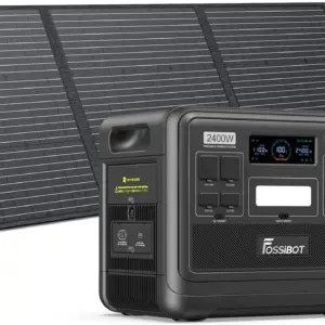 Fossibot F2400 batterie solaire avec panneau solaire